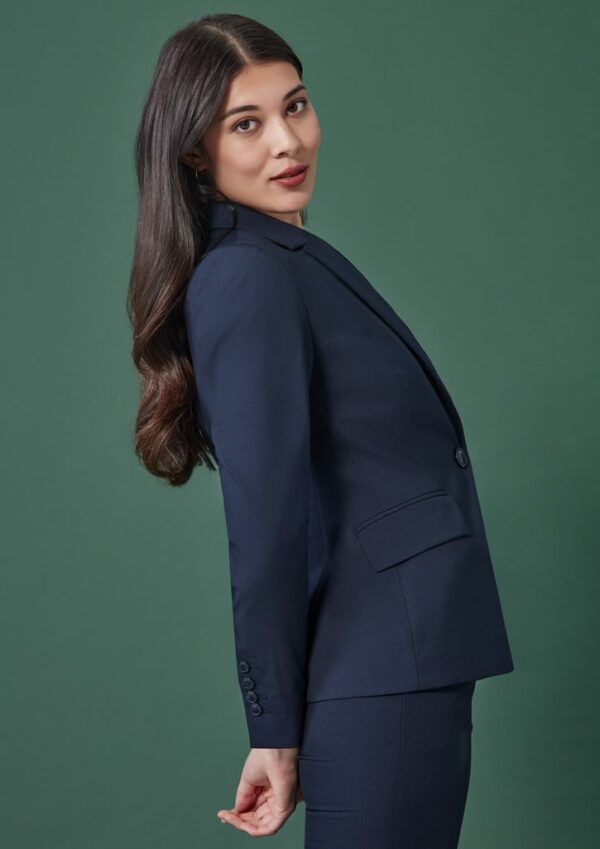 Womens Renew Single Button Mid Length Jacket - Image 5