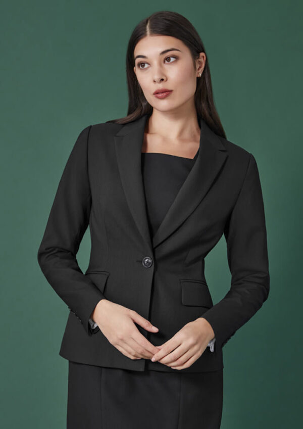 Womens Renew Single Button Mid Length Jacket - Image 27