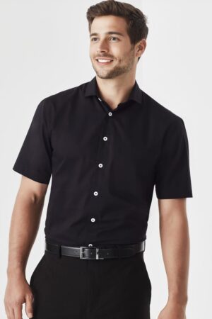 Mens Charlie Classic Fit Short Sleeve Shirt