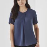 Womens Sydney Short Sleeve T-top - Storm Blue