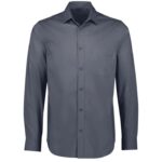 Mens Mason Classic Long Sleeve Shirt - Slate