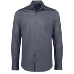 Mens Mason Tailored Long Sleeve Shirt - Slate