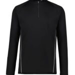 Kids Balance Mid Layer Top - Black/white