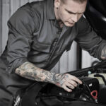 Mens Service Overall - Charcoal