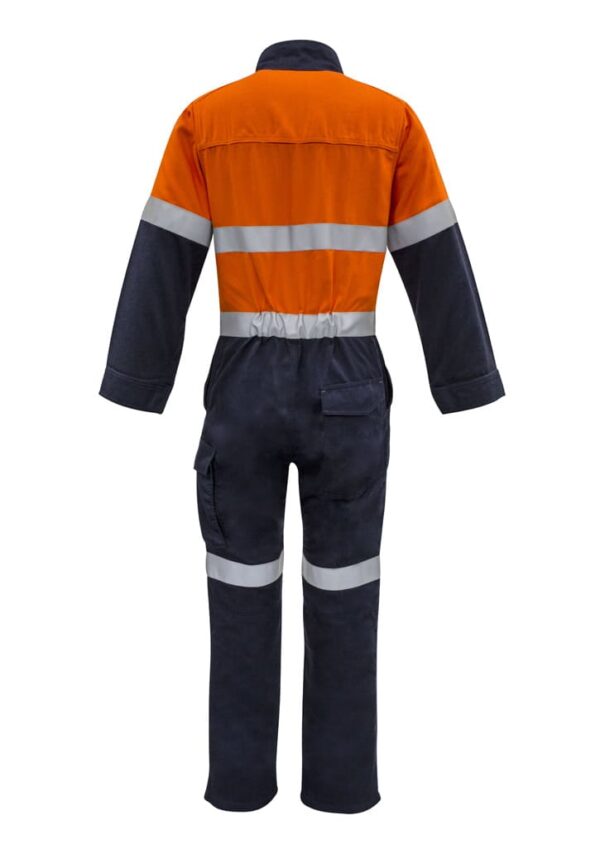 Mens Orange Flame Overall - Hoop Taped - Image 6