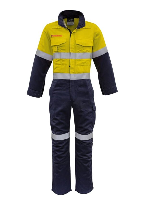 Mens Orange Flame Overall - Hoop Taped - Image 10
