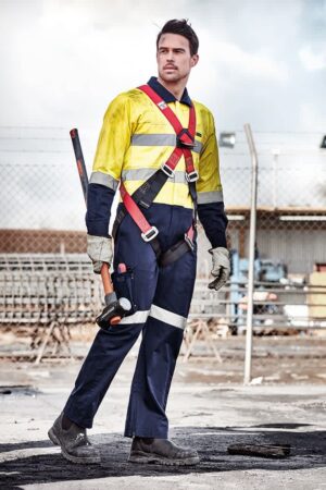 Mens Rugged Cooling Taped Overall