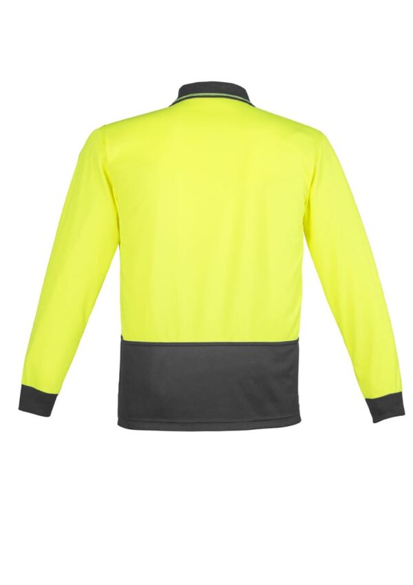 Unisex Hi Vis Basic Long Sleeve Polo - Image 14