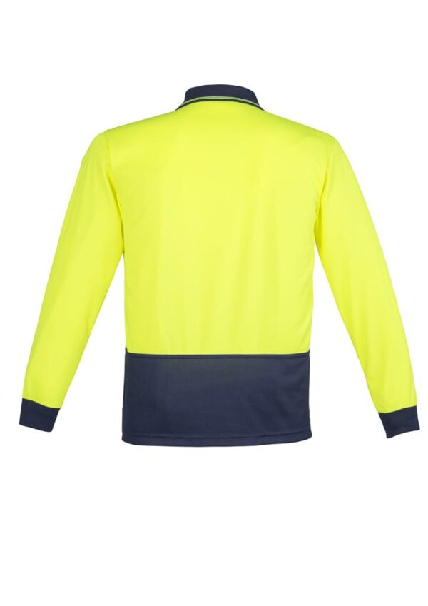 Unisex Hi Vis Basic Long Sleeve Polo - Image 12