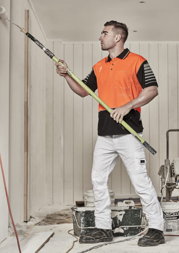 Mens Hi Vis Zone Short Sleeve Polo - Image 19