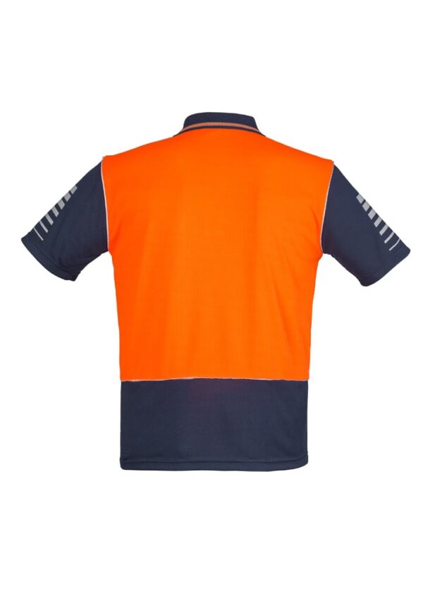Mens Hi Vis Zone Short Sleeve Polo - Image 8