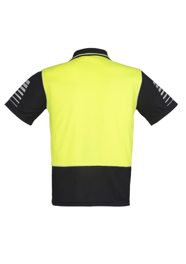 Mens Hi Vis Zone Short Sleeve Polo - Image 12