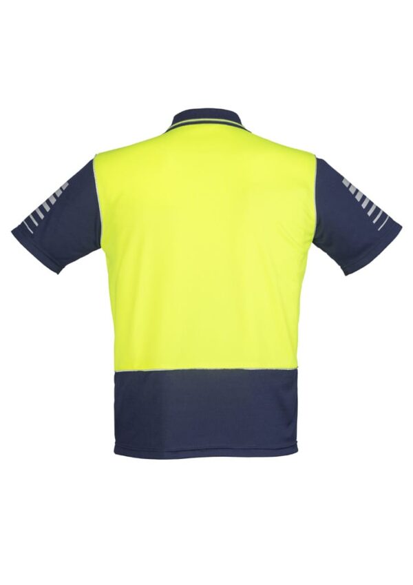 Mens Hi Vis Zone Short Sleeve Polo - Image 10