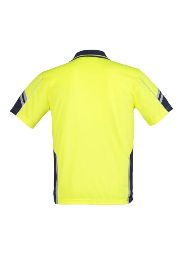 Mens Hi Vis Squad Short Sleeve Polo - Image 7