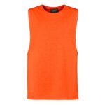 Mens Hi Vis Sleeveless Tee - Orange