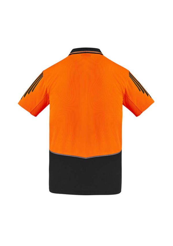 Mens Hi Vis Flux Short Sleeve Polo - Image 6