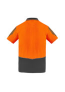Mens Hi Vis Flux Short Sleeve Polo