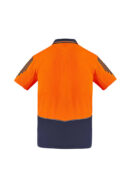 Mens Hi Vis Flux Short Sleeve Polo