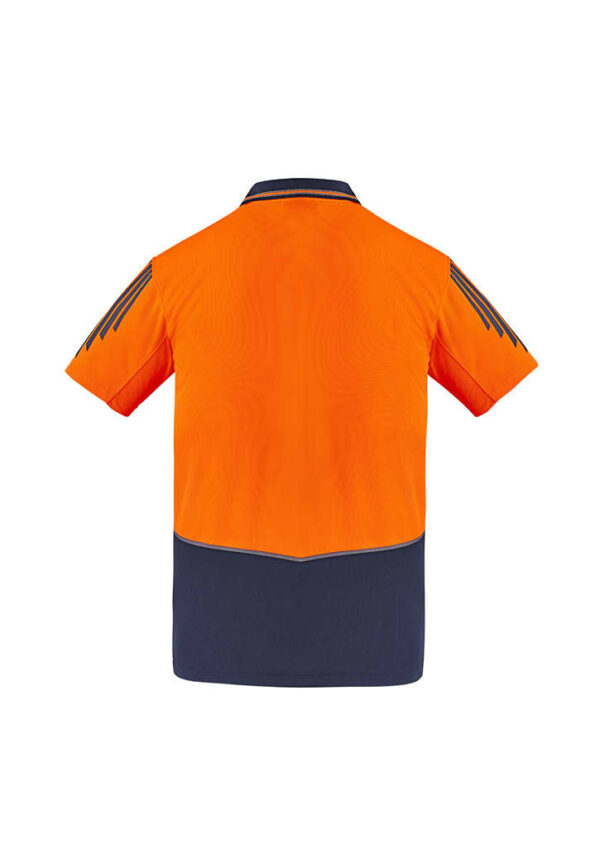 Mens Hi Vis Flux Short Sleeve Polo - Image 16