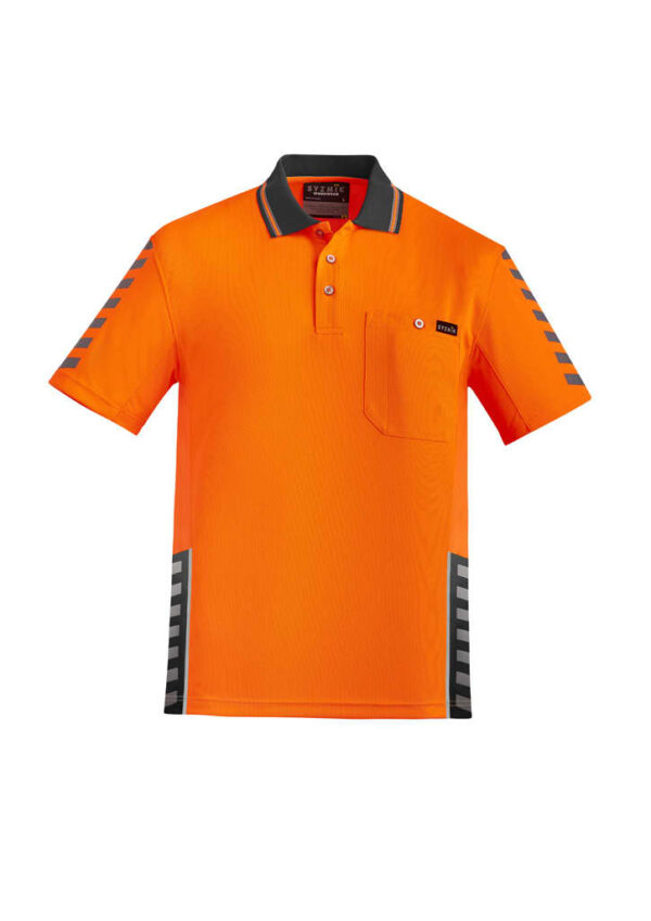Mens Hi Vis Komodo Short Sleeve Polo - Image 46