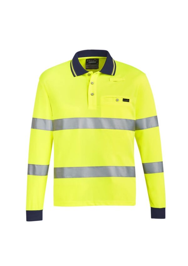 Unisex Hi Vis Bio Motion Taped Polo - Image 7