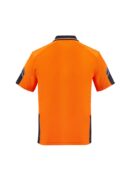Mens Hi Vis Reinforced Squad Short Sleeve Polo