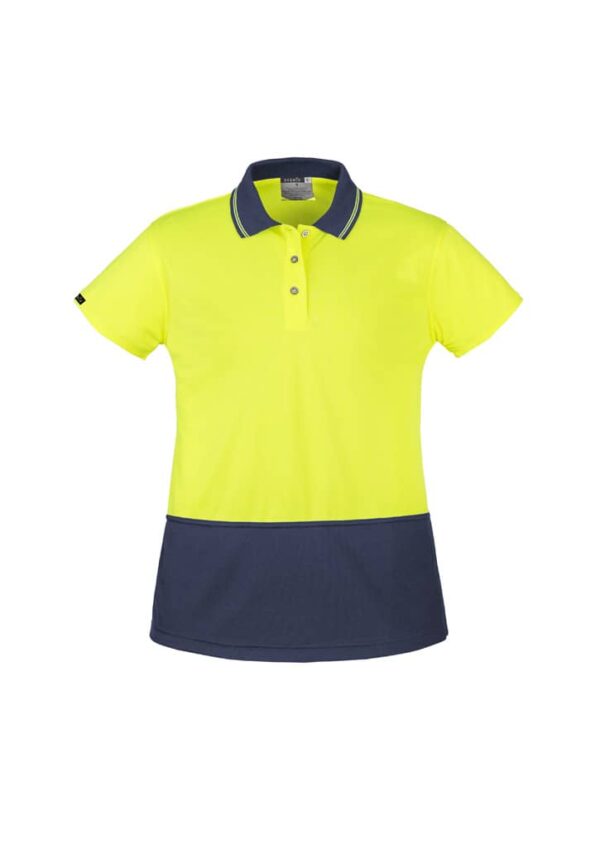 Womens Hi Vis Basic Short Sleeve Polo - Image 37