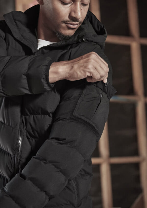 Unisex Streetworx Hooded Puffer Jacket - Image 9