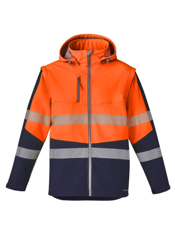 Unisex Streetworx 2 In 1 Stretch Softshell Jacket - Image 16
