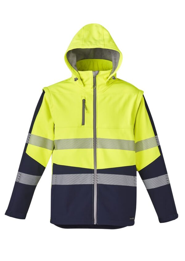 Unisex Streetworx 2 In 1 Stretch Softshell Jacket - Image 11
