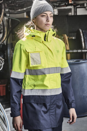 Womens Hi Vis Ultralite Waterproof Jacket
