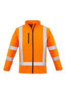 Womens Hi Vis Nsw Rail X Back 2 In 1 Softshell Jacket