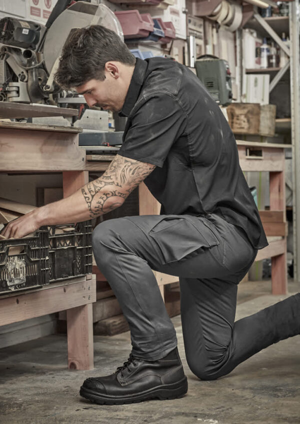 Mens Essential Basic Stretch Cargo Pant - Image 6