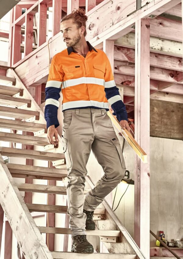 Mens Essential Basic Stretch Cargo Pant - Image 12