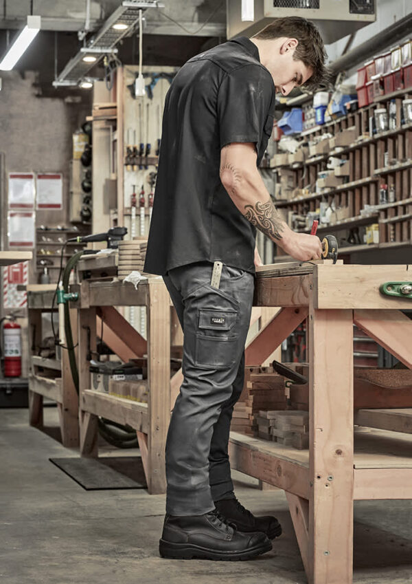 Mens Essential Basic Stretch Cargo Pant - Image 2