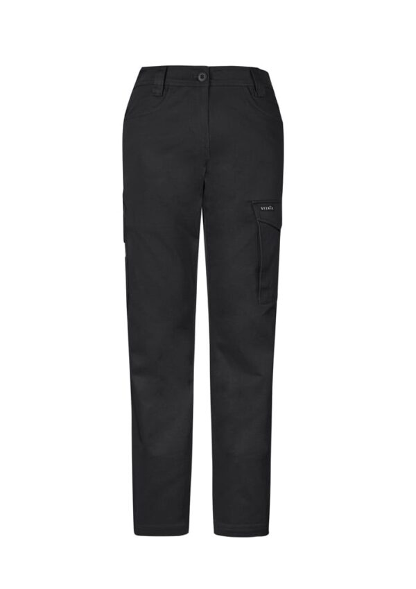 Womens Essential Basic Stretch Cargo Pant - Image 5