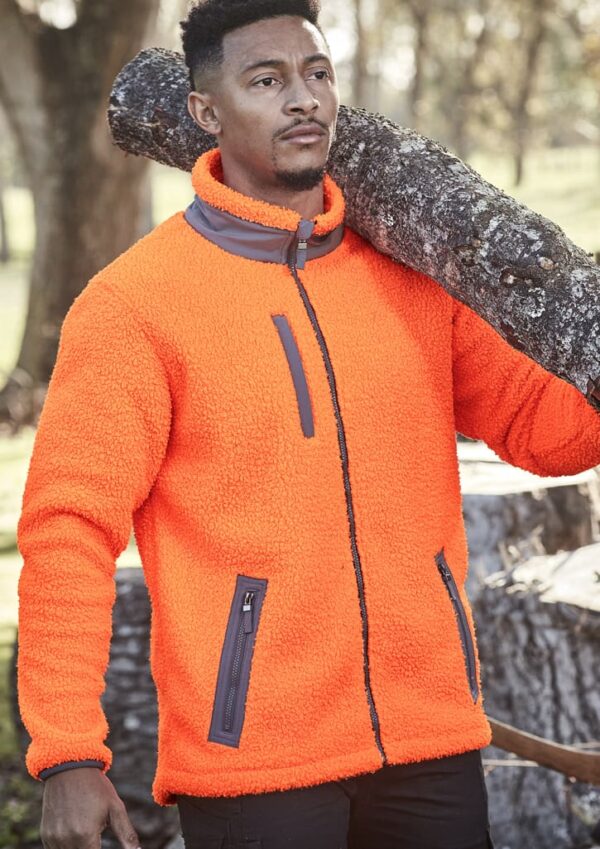 Unisex Streetworx Full Zip Sherpa Fleece - Image 27