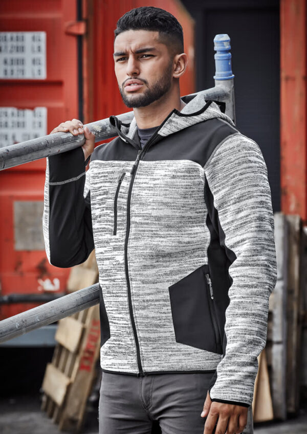 Unisex Streetworx Reinforced Knit Hoodie - Image 34