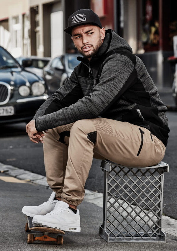 Unisex Streetworx Reinforced Knit Hoodie - Image 11