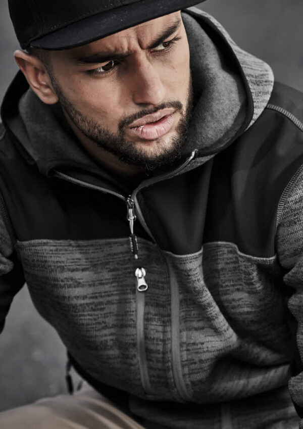 Unisex Streetworx Reinforced Knit Hoodie - Image 12