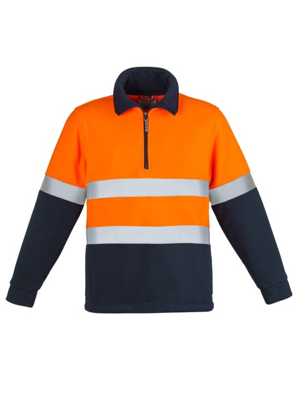 Unisex Hi Vis Polar Fleece Pullover - Hoop Taped - Image 17