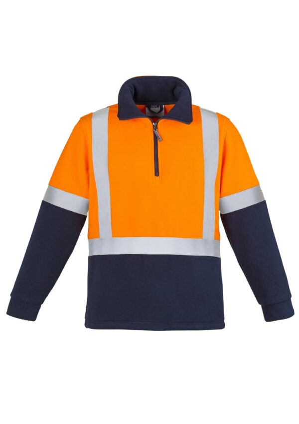 Unisex Hi Vis Polar Fleece Pullover - Shoulder Taped - Image 24