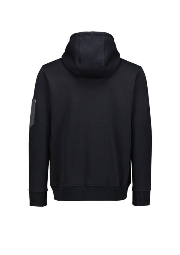 Unisex Zip Front Multi-pocket Hoodie - Image 12