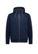 Unisex Zip Front Multi-pocket Hoodie