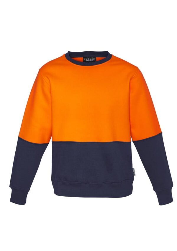 Unisex Hi Vis Crew Sweatshirt - Image 19