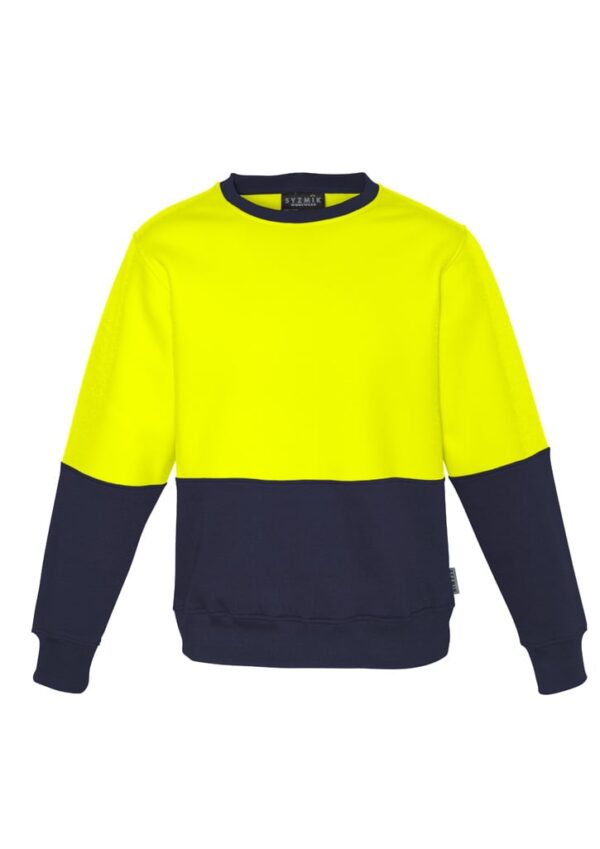 Unisex Hi Vis Crew Sweatshirt - Image 7