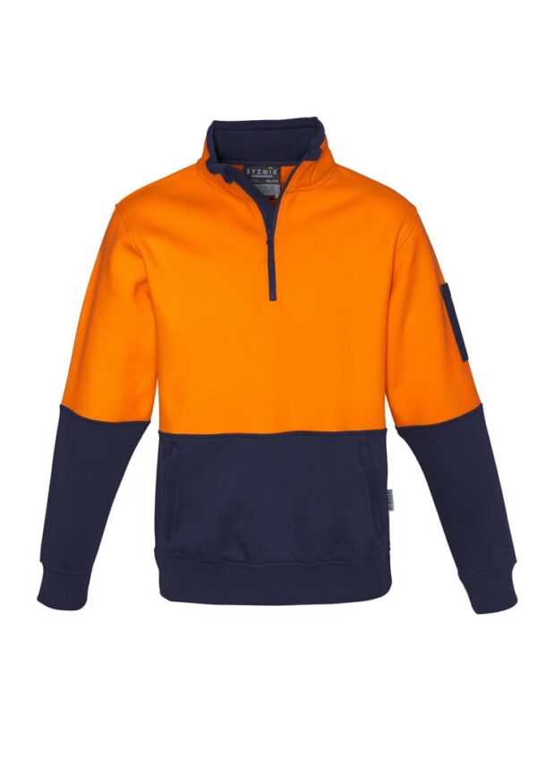 Unisex Hi Vis 1/2 Zip Pullover - Image 48