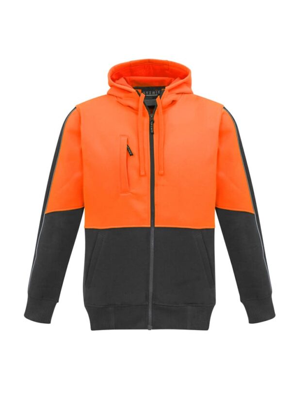 Unisex Hi Vis Full Zip Hoodie - Image 14
