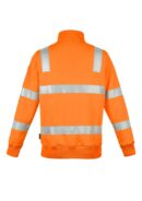 Unisex Hi Vis Vic Rail 1/4 Zip Pullover