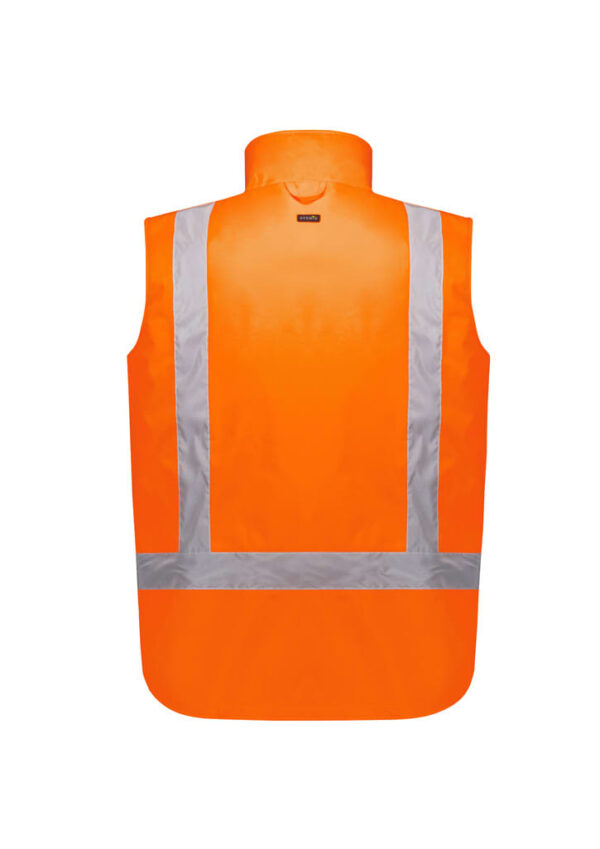 Unisex Hi Vis Waterproof Reversible Vest - Image 5